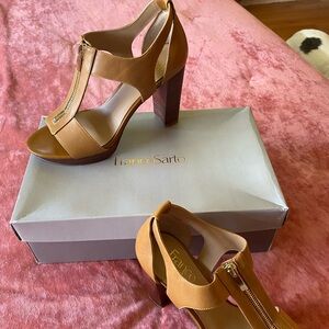 Franco Sarto Myriad Tan heels